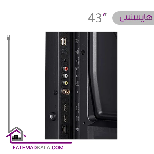 تلویزیون ال ای دی هایسنس مدل 43A4K سایز 43 اینچ