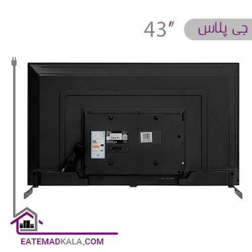 تلویزیون ال ای دی هوشمند جی پلاس مدل GTV-43PU746N سایز 43 اینچ