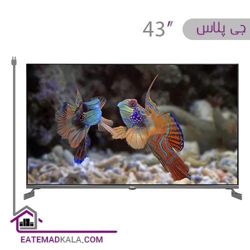 تلویزیون ال ای دی هوشمند جی پلاس مدل GTV-43PU746N سایز 43 اینچ