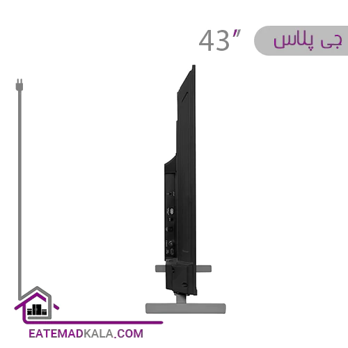 تلویزیون ال ای دی هوشمند جی پلاس مدل GTV-43PU746N سایز 43 اینچ