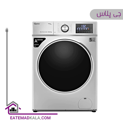 ماشین لباسشویی جی پلاس 10.5 کیلوگرمی مدل GWM-MD109W