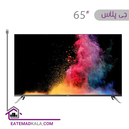 تلویزیون جی پلاس مدل GTV-65PU744N سایز 65 اینچ