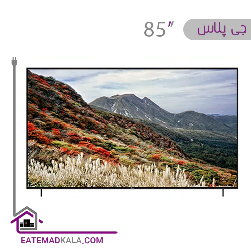 تلویزیون ال ای دی هوشمند جی پلاس مدل GTV-85PQ844CN سایز 85 اینچ