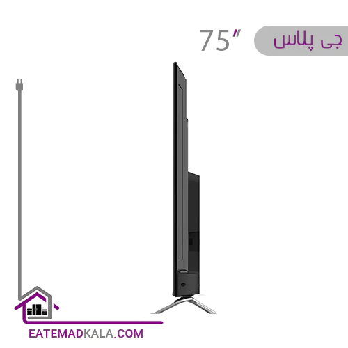 تلویزیون ال ای دی هوشمند جی پلاس مدل GTV-75PU824S سایز 75 اینچ