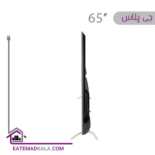 تلویزیون ال ای دی هوشمند جی پلاس مدل GTV-65PQ738CS سایز 65 اینچ