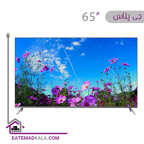 تلویزیون ال ای دی هوشمند جی پلاس مدل GTV-65PQ738CS سایز 65 اینچ