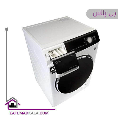 ماشین لباسشویی 10.5 کیلویی جی پلاس مدل GWM-M105W