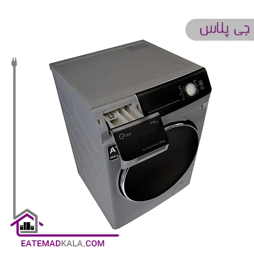 ماشین لباسشویی 10.5 کیلویی جی پلاس مدل GWM-M104