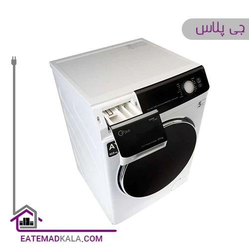 ماشین لباسشویی 10.5 کیلویی جی پلاس مدل GWM-M104