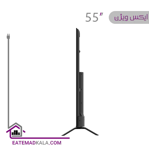 تلویزیون ال ای دی هوشمند ایکس ویژن مدل 55X25 سایز 55 اینچ