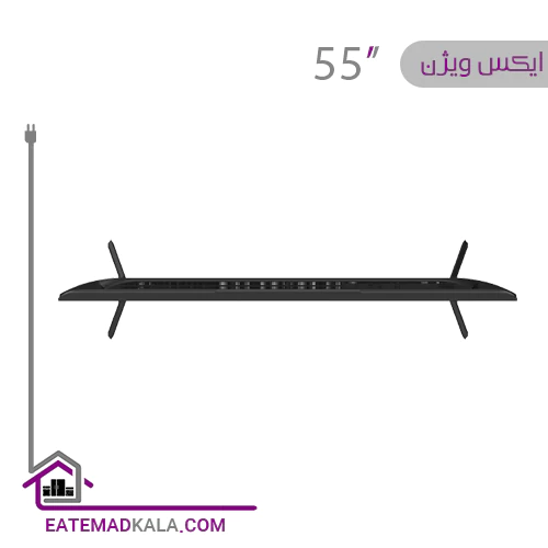 تلویزیون ال ای دی هوشمند ایکس ویژن مدل 55X25 سایز 55 اینچ