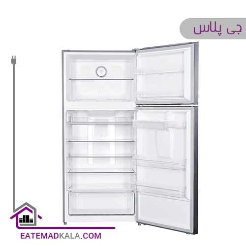 یخچال و فریزر کمبی جی پلاس مدل GRF-P5319S نقره ای