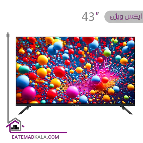 تلویزیون ال ای دی هوشمند ایکس ویژن مدل 43XC715 سایز 43 اینچ