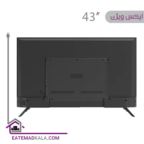 تلویزیون ال ای دی هوشمند ایکس ویژن مدل 43XC715 سایز 43 اینچ