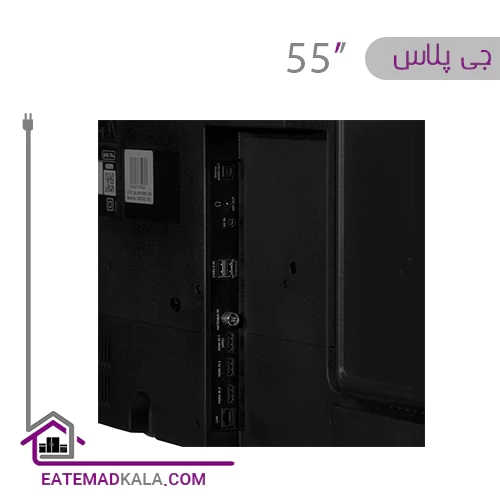 تلویزیون ال ای دی هوشمند جی پلاس مدل GTV-55RU724N سایز 55 اینچ