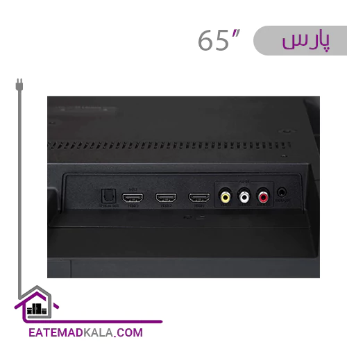 تلویزیون ال ای دی هوشمند پارس مدل P65U620 سایز 65 اینچ