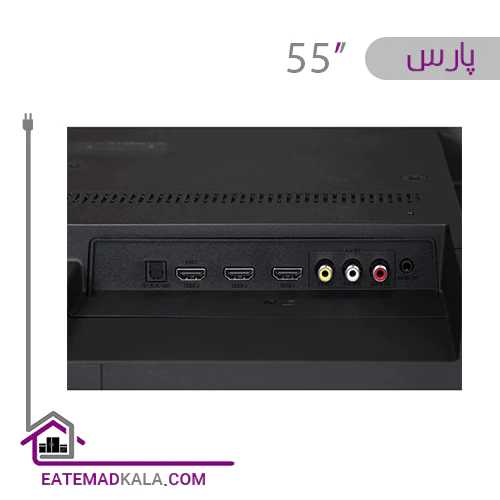 تلویزیون ال ای دی هوشمند پارس مدل P55U620 سایز 55 اینچ
