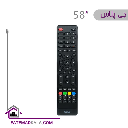 تلویزیون ال ای دی هوشمند جی پلاس مدل GTV-58RU734 سایز 58 اینچ
