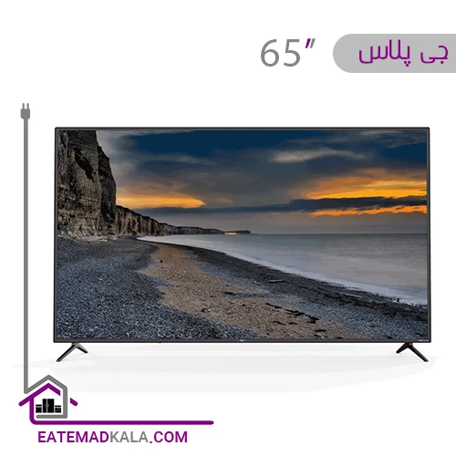 تلویزیون ال ای دی هوشمند جی پلاس مدل GTV-65RU744N سایز 65 اینچ
