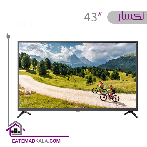 تلویزیون ال ای دی هوشمند نکسار مدل NTV-H4E614N سایز 43 اینچ