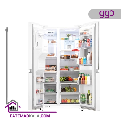 یخچال فریزر ساید بای ساید دوو الکترونیک سری پرایم مدل DSI-3645MW