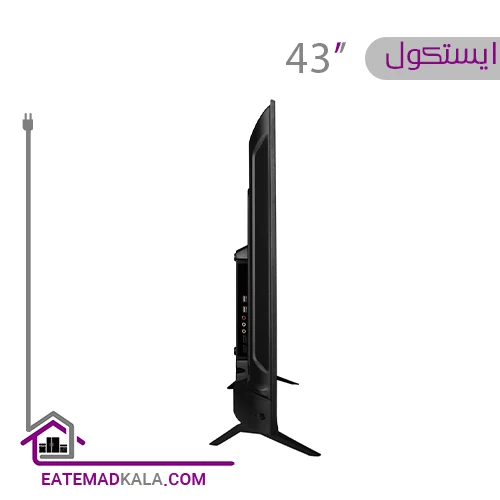 تلویزیون ال ای دی هوشمند ایستکول مدل TM-LED43FS01 سایز 43 اینچ
