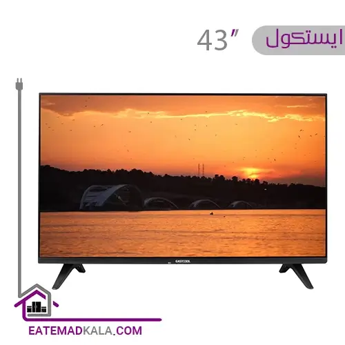 تلویزیون ال ای دی هوشمند ایستکول مدل TM-LED43FS01 سایز 43 اینچ