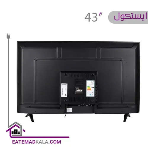 تلویزیون ال ای دی هوشمند ایستکول مدل TM-LED43FS01 سایز 43 اینچ