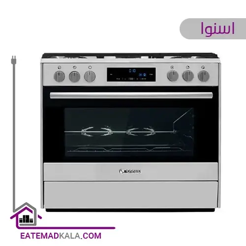 اجاق گاز 5 شعله اسنوا مدل SGC5-31111 سری آدرینا