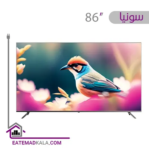 تلویزیون ال ای دی هوشمند سونیا مدل S-86QU9900 سایز 86 اینچ