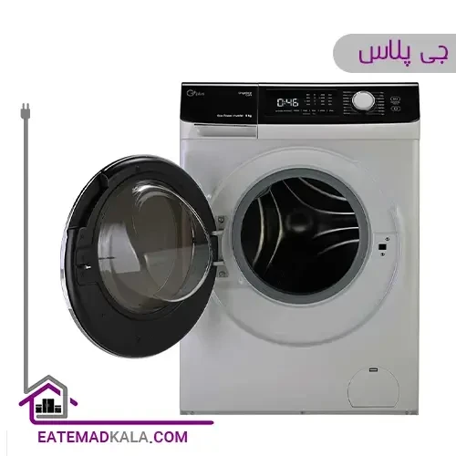 ماشین لباسشویی 8 کیلویی جی پلاس مدل GWM-M8540