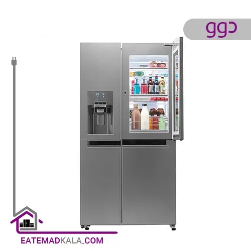 یخچال فریزر ساید بای ساید 34 فوت دوو مدل DS-3445SS