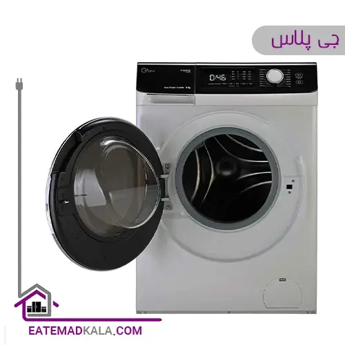 ماشین لباسشویی 8 کیلویی جی پلاس مدل GWM-M8540S