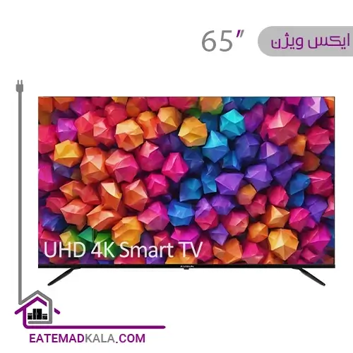 تلویزیون ال ای دی هوشمند ایکس ویژن مدل 65XCU645 سایز 65 اینچ