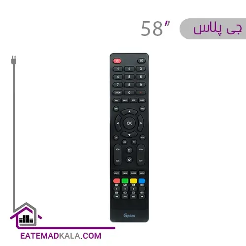 تلویزیون ال ای دی هوشمند جی پلاس مدل GTV-58RU736 سایز 58 اینچ