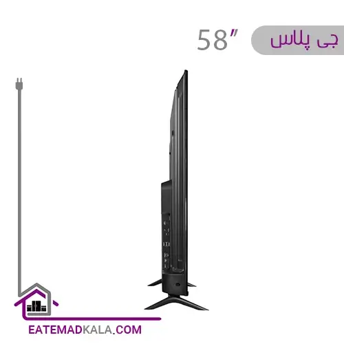 تلویزیون ال ای دی هوشمند جی پلاس مدل GTV-58RU736 سایز 58 اینچ