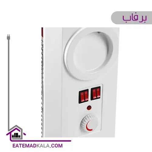 بخاری برقی فن دار برفاب مدل QH-2200