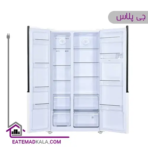 یخچال فریزر ساید بای ساید جی پلاس مدل GSS-P7535W