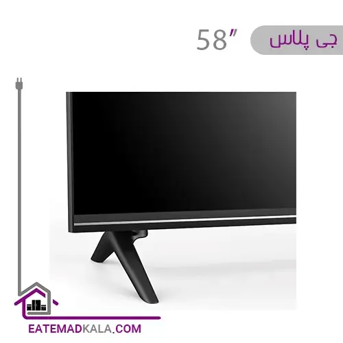 تلویزیون ال ای دی هوشمند جی پلاس مدل GTV-58RU736N سایز 58 اینچ