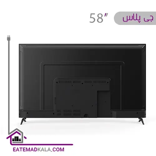 تلویزیون ال ای دی هوشمند جی پلاس مدل GTV-58RU736N سایز 58 اینچ