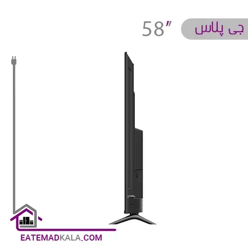 تلویزیون ال ای دی هوشمند جی پلاس مدل GTV-58RU736N سایز 58 اینچ