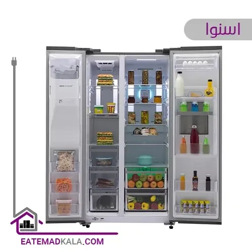 یخچال فریزر ساید بای ساید اسنوا 32 فوت مدل S2Di-M210 سری هایپر