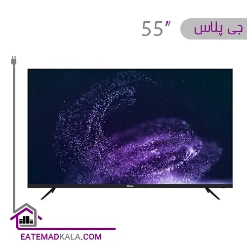 تلویزیون ال ای دی هوشمند جی‌ پلاس مدل 55PU726N سایز 55 اینچ