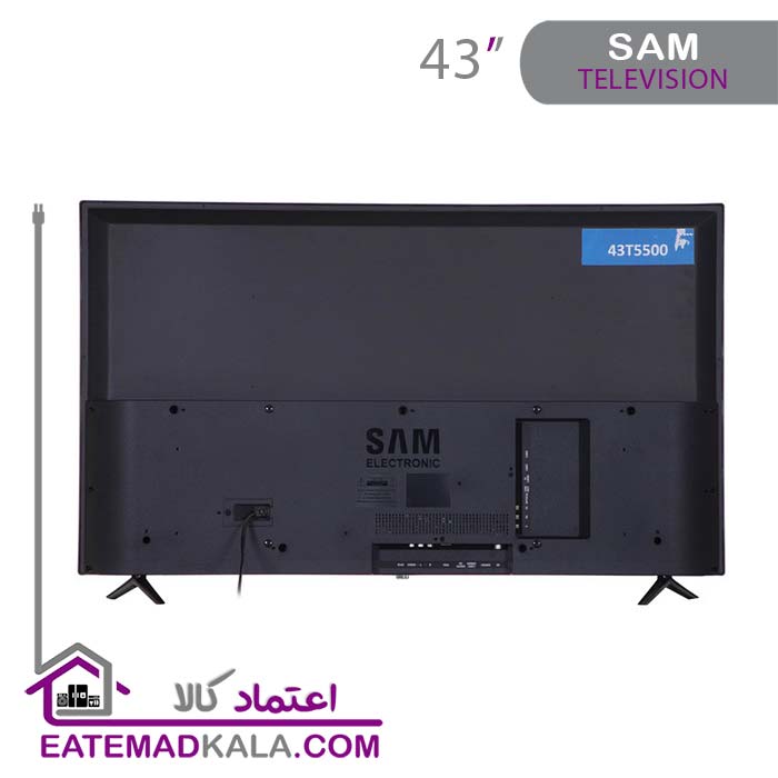 تلویزیون ال ای دی سام الکترونیک مدل 43T5500 سایز 43 اینچ