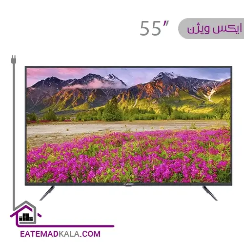 تلویزیون ال ای دی هوشمند ایکس ویژن مدل 55XTU785 سایز 55 اینچ