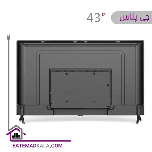 تلویزیون ال ای دی جی پلاس مدل GTV-43SH418N سایز 43 اینچ