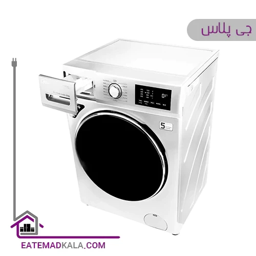 ماشین لباسشویی جی پلاس 8 کیلویی مدل GWM-K8220