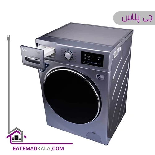 ماشین لباسشویی جی پلاس 8 کیلویی مدل GWM-K8220