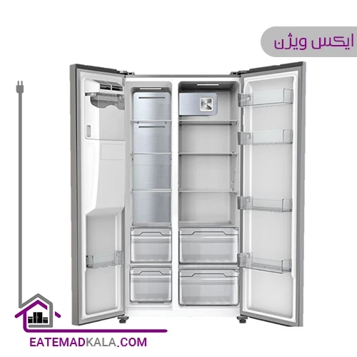 یخچال فریزر ساید بای ساید ایکس ویژن مدل HS550