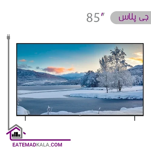 تلویزیون کیو ال ای دی هوشمند جی پلاس مدل GTV-85SQ848N سایز 85 اینچ
